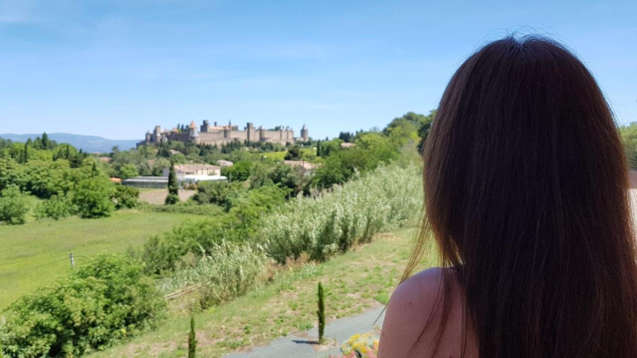 Tout confort ! Calme, Vue Dégagée, Ville ,Parking Gratuit, Ascenseur, Wifi Carcassonne Esterno foto