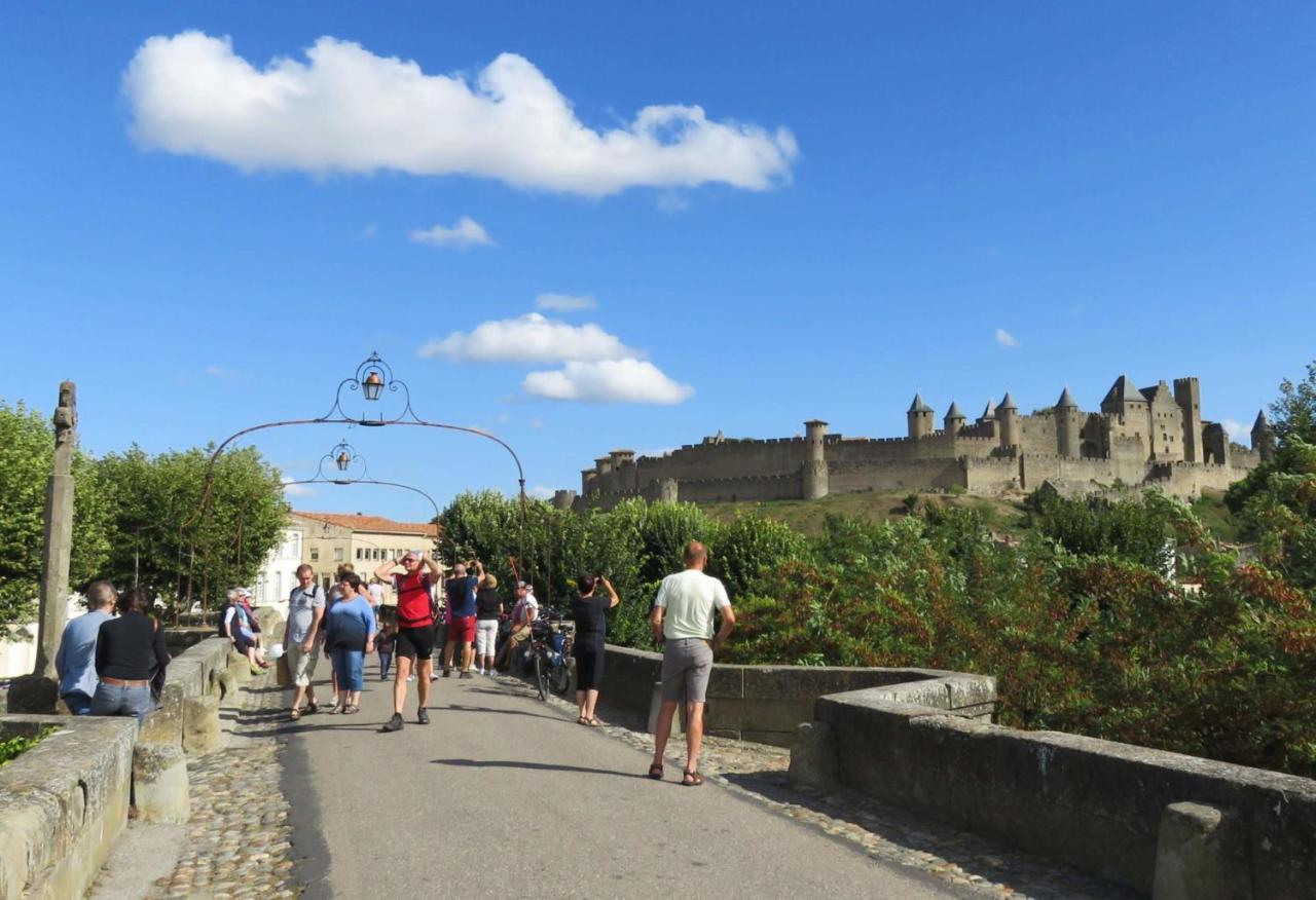 Tout confort ! Calme, Vue Dégagée, Ville ,Parking Gratuit, Ascenseur, Wifi Carcassonne Esterno foto