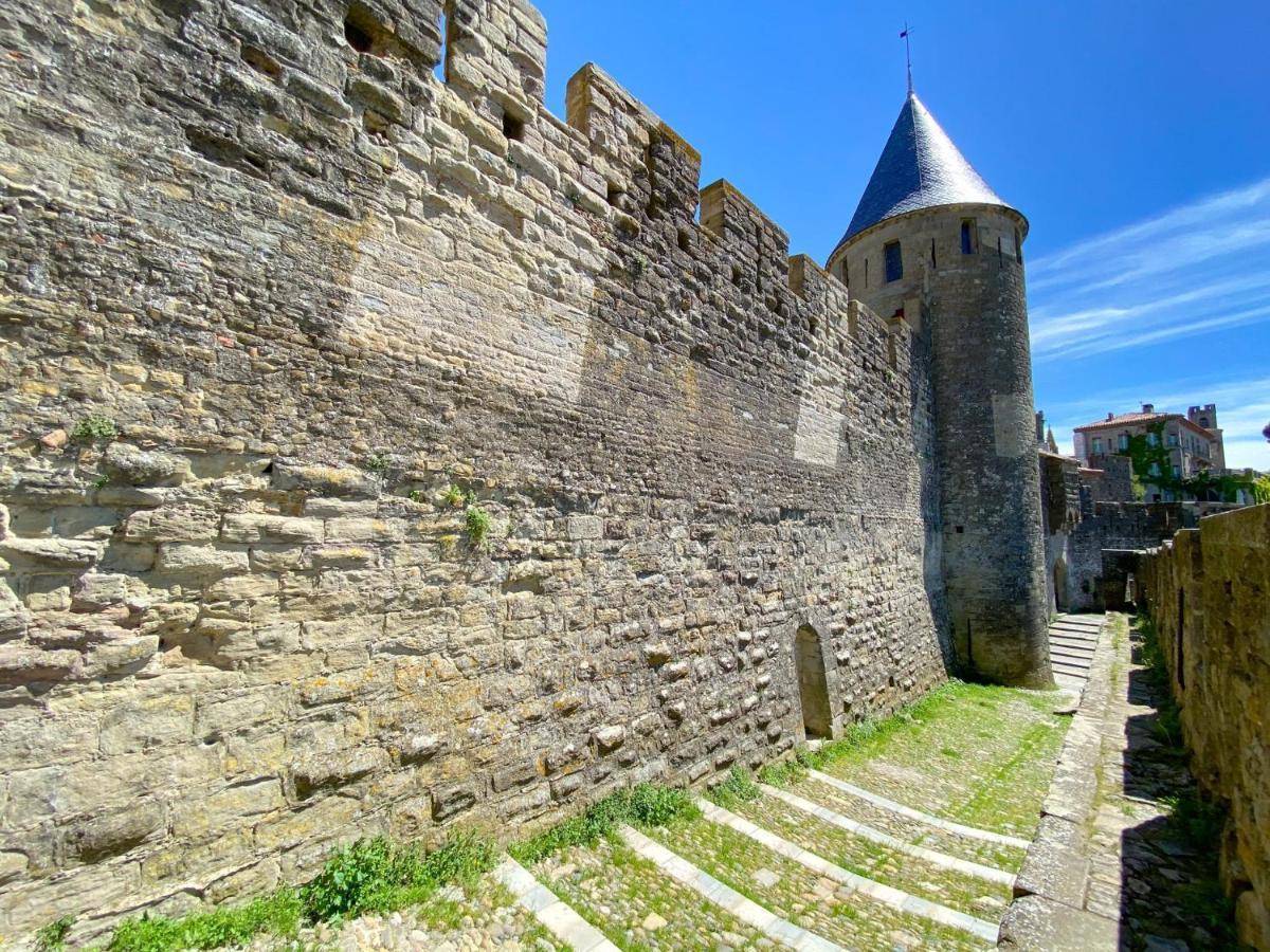 Tout confort ! Calme, Vue Dégagée, Ville ,Parking Gratuit, Ascenseur, Wifi Carcassonne Esterno foto